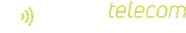 Logo completa da Santos Telecom